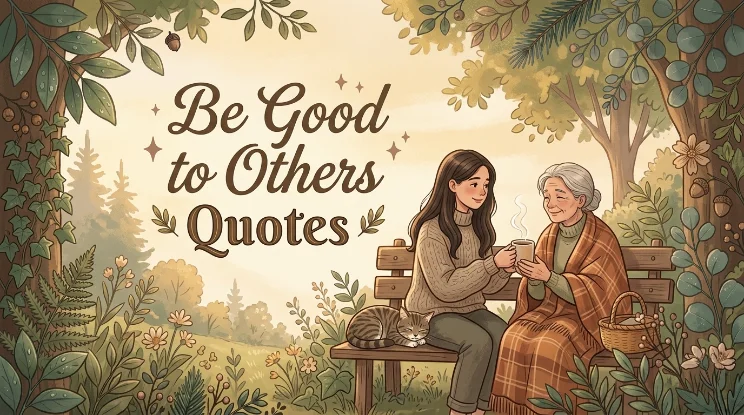 Be Good to Others Quotes