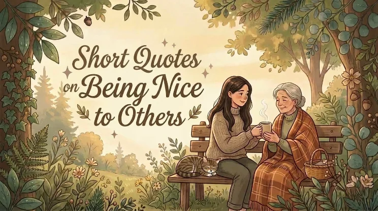 Being Nice to Others Quotes Short