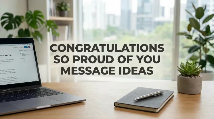 Congratulations So Proud of You Message Ideas