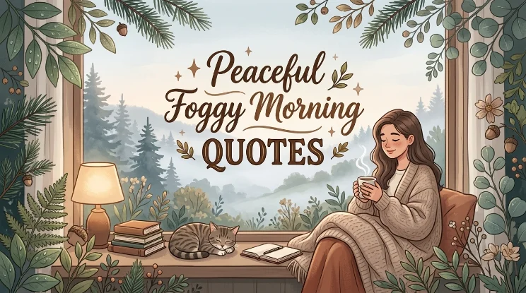 Peaceful Foggy Morning Quotes
