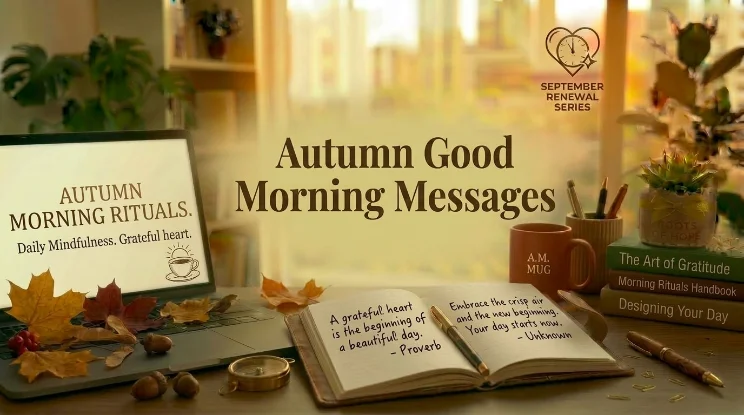 Autumn Good Morning Messages