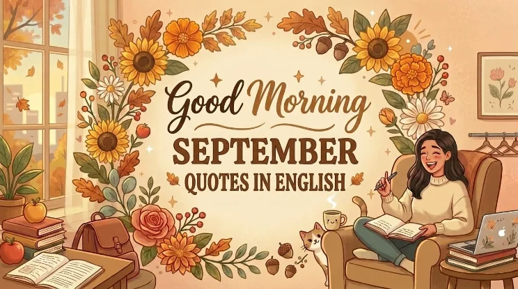 Good Morning September Quotes in English