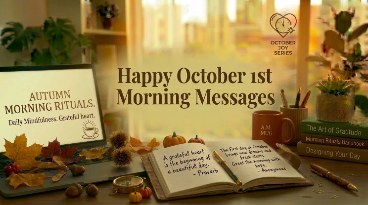 Happy October 1st Morning Messages