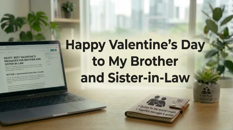 Happy Valentine's Day to My Brother and Sister-in-Law