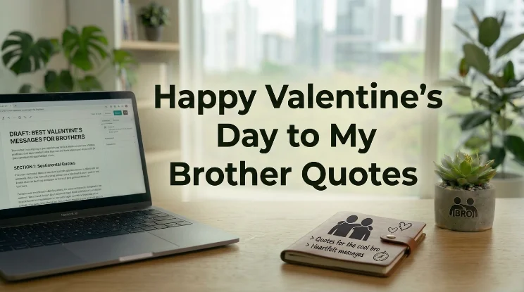 Happy Valentine's Day to My Brother Quotes