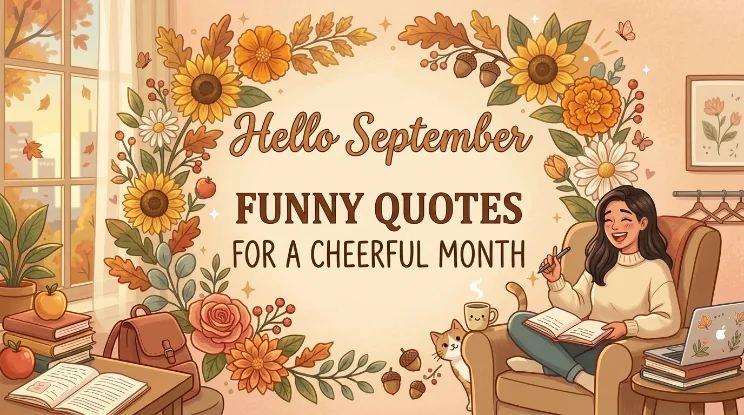 Hello September Quotes Funny for a Cheerful Month