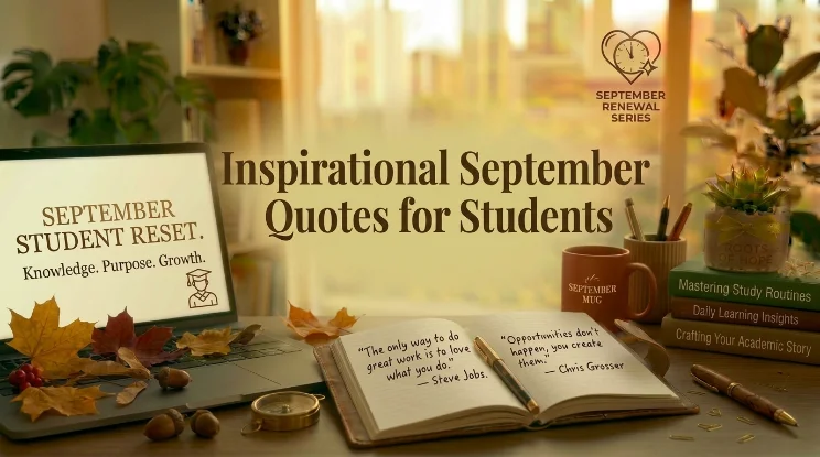 Inspirational September Quotes for Students