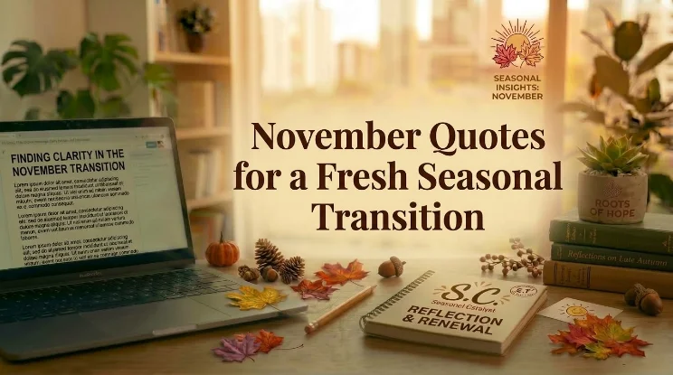 November Quotes for a Fresh Seasonal Transition