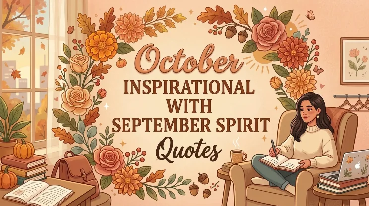 October Quotes Inspirational with September Spirit
