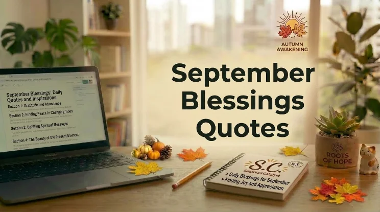 September Blessings Quotes