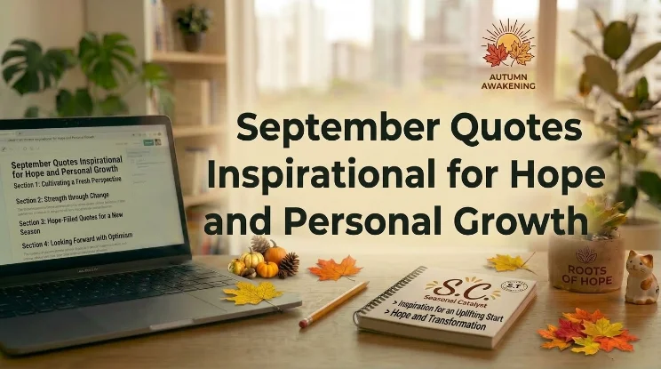 September Quotes Inspirational for Hope and Personal Growth
