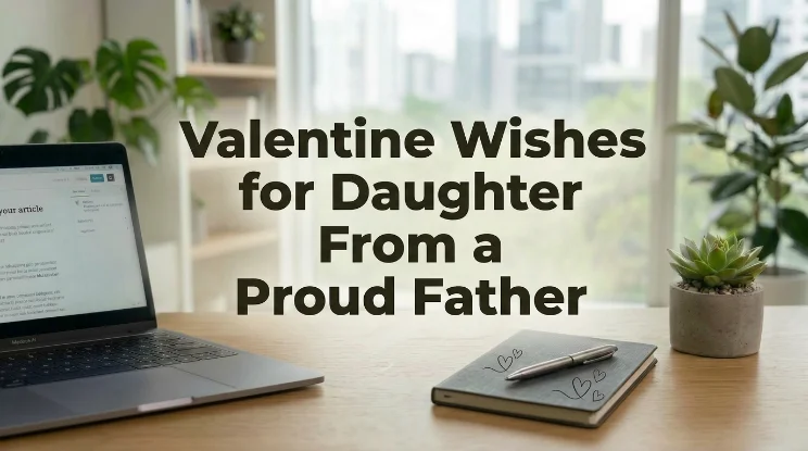 Valentine Wishes for Daughter From a Proud Father