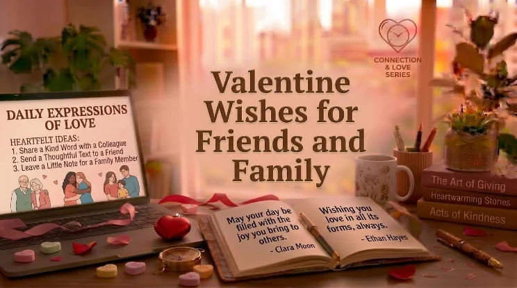 Valentine Wishes for Friends and Family