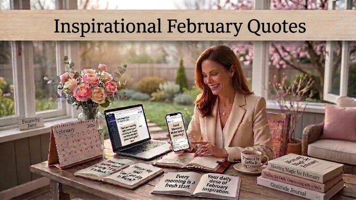 Inspirational February Quotes