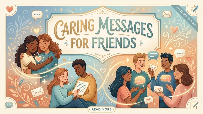 Caring Messages for Friends