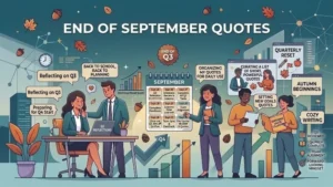 End of September Quotes