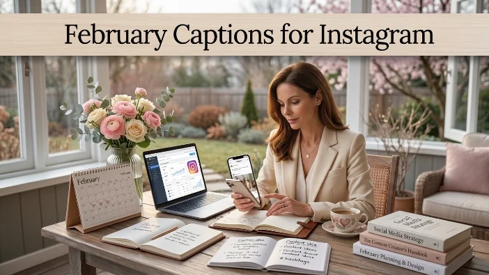 February Captions for Instagram