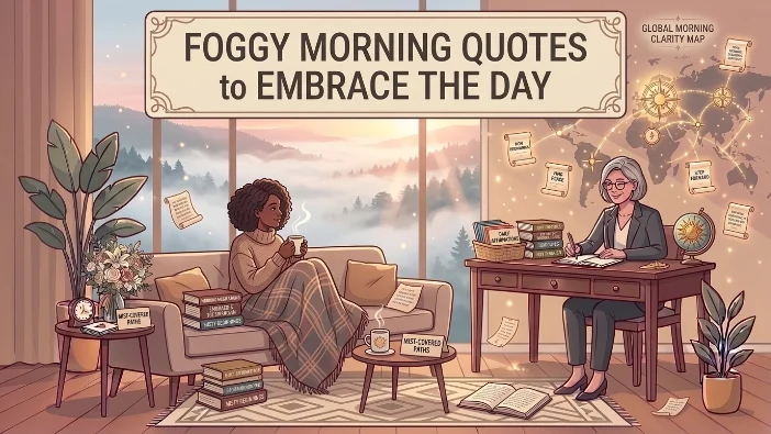 Foggy Morning Quotes to Embrace the Day