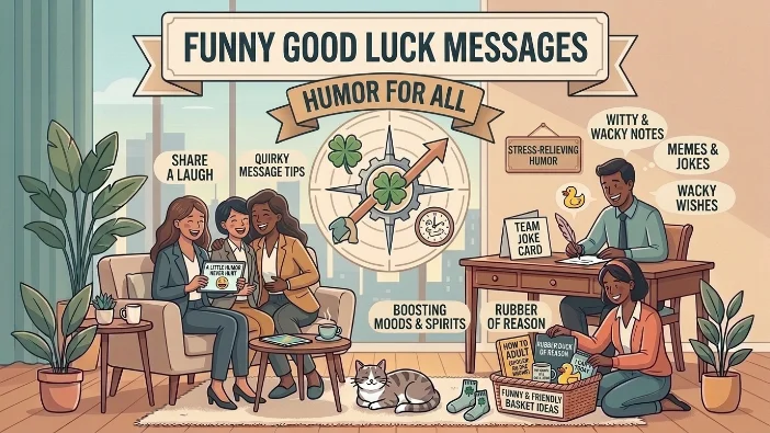 Funny Good Luck Messages