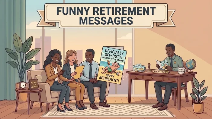 Funny Retirement Messages