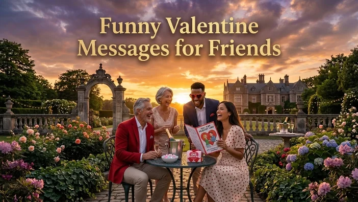 Funny Valentine Messages for Friends