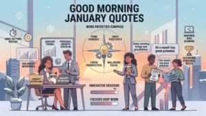 Good Morning January Quotes