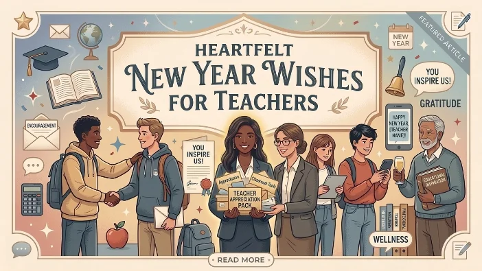 Heartfelt New Year Wishes for Teachers