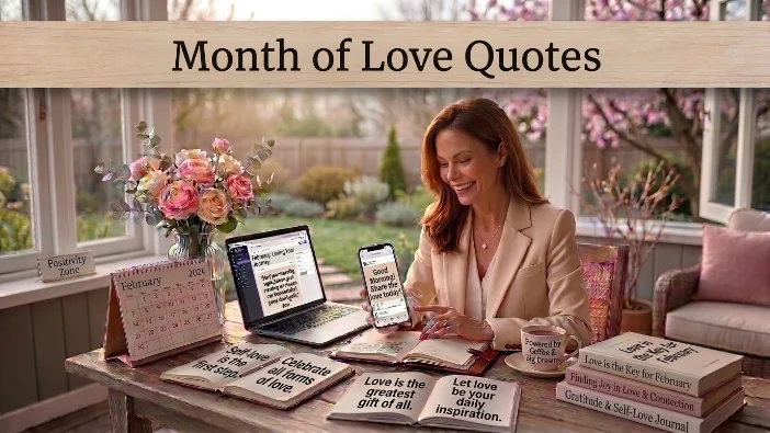 Month of Love Quotes