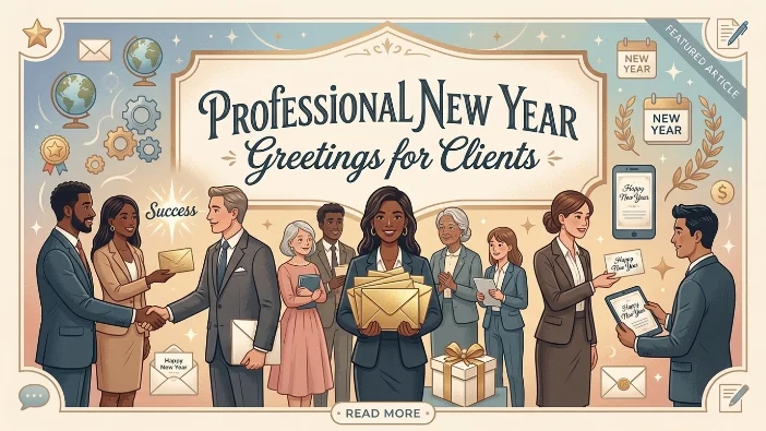 Professional New Year Greetings for Clients