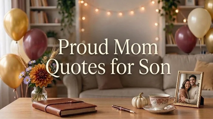 Proud Mom Quotes for Son