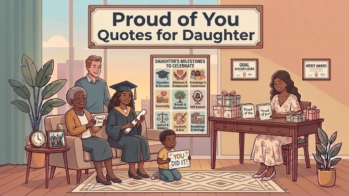 Proud of You Quotes for Daughter
