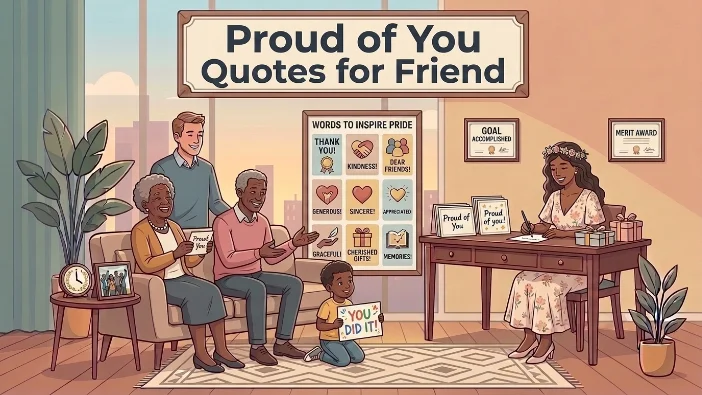 Proud of You Quotes for Friend