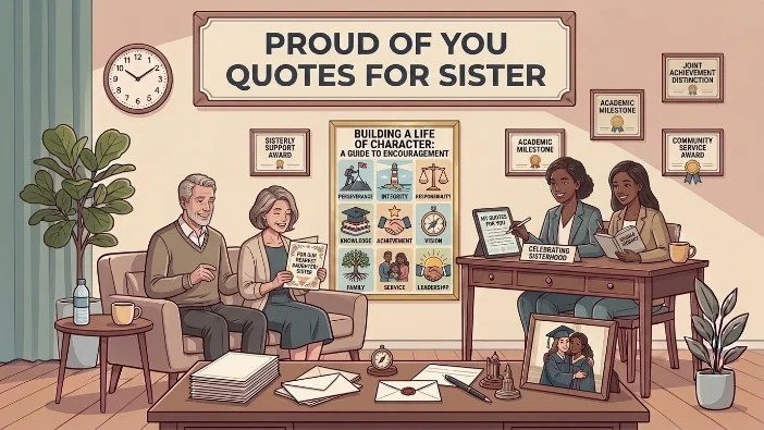 Proud of You Quotes for Sister