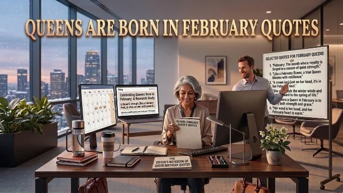 Queens Are Born in February Quotes