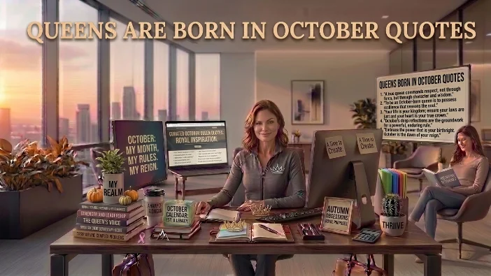 Queens Are Born in October Quotes
