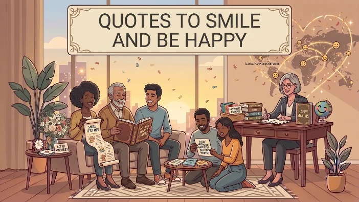 Quotes to Smile and Be Happy
