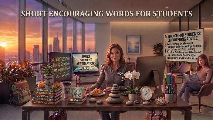 Short Encouraging Words for Students