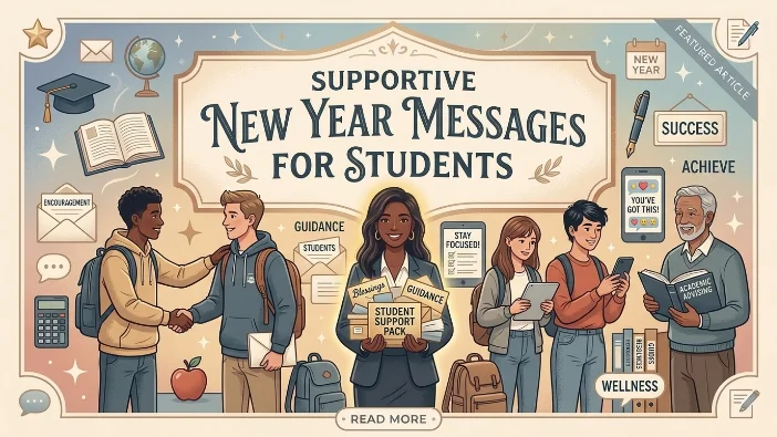 Supportive New Year Messages for Students
