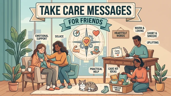 Take Care Messages for Friends