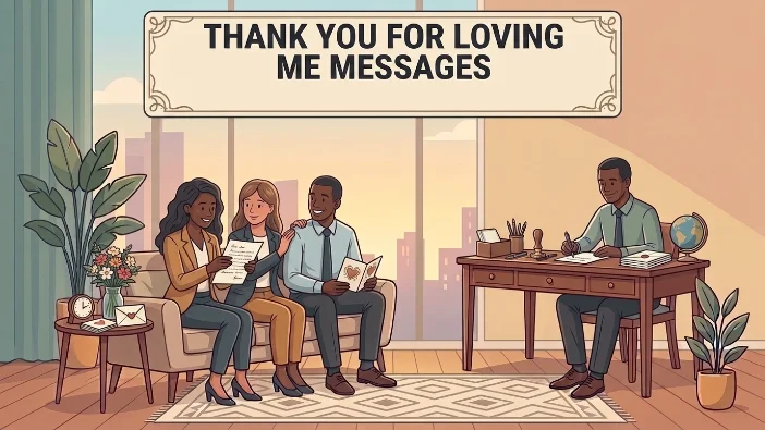 Thank You for Loving Me Messages