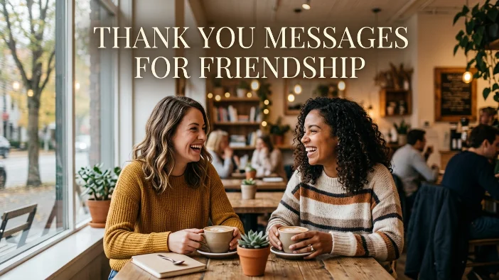 Thank You Messages for Friendship