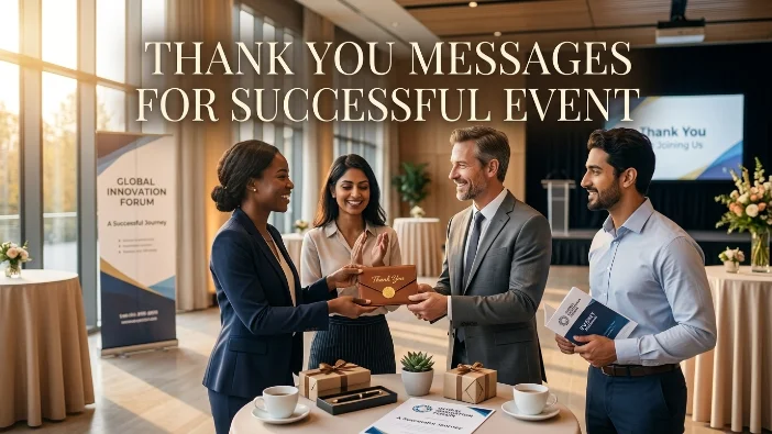 Thank You Messages for Successful Event