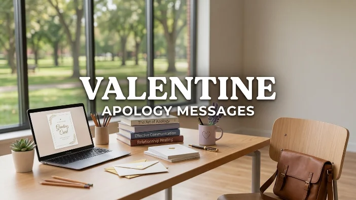 Valentine Apology Messages