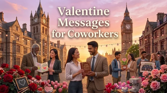 Valentine Messages for Coworkers