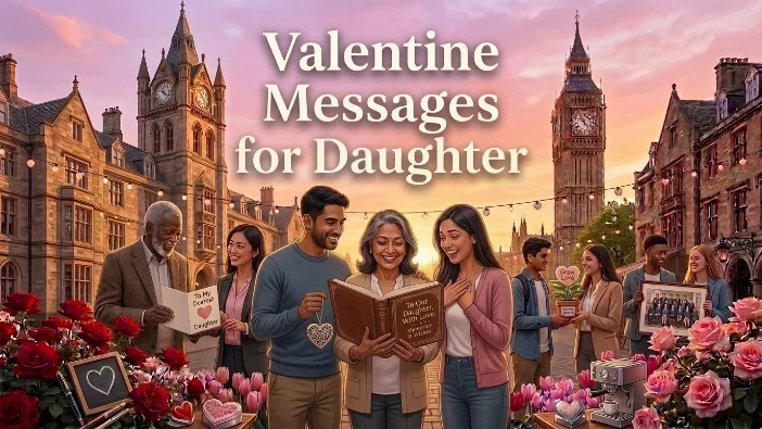 Valentine Messages for Daughter