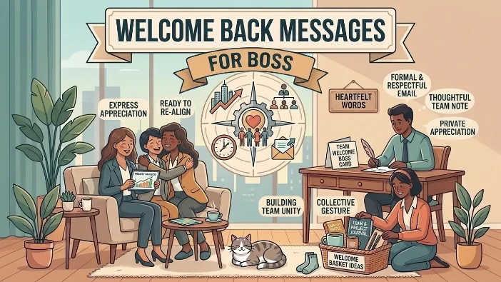 Welcome Back Messages for Boss