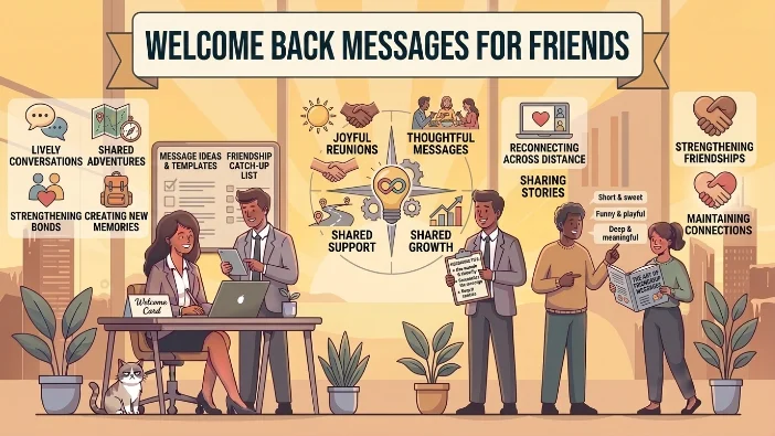 Welcome Back Messages for Friends