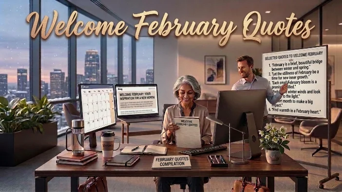 Welcome February Quotes
