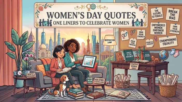 Women's Day Quotes One Liners to Celebrate Women