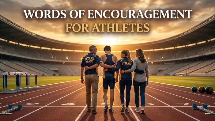 Words of Encouragement for Athletes
